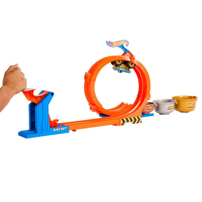 Pista Trofeo del Desafío Bigfoot Monster Trucks Hot Wheels MATTEL