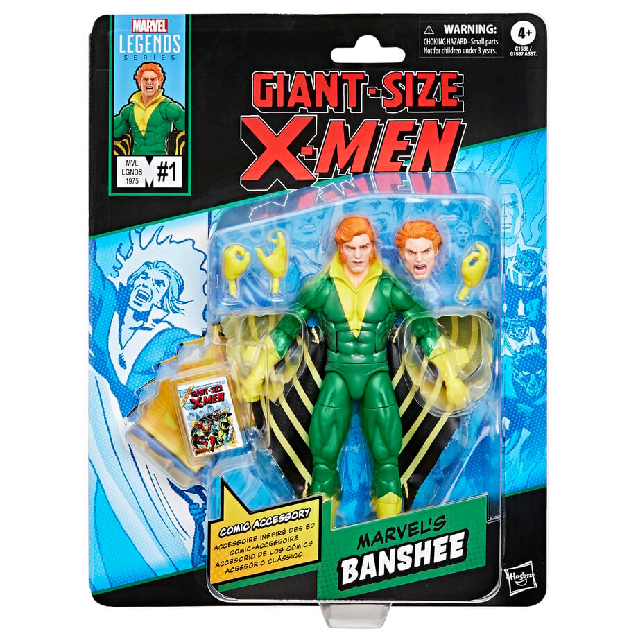 Figura Marvel's Banshee X-Men Marvel Legends 15cm HASBRO