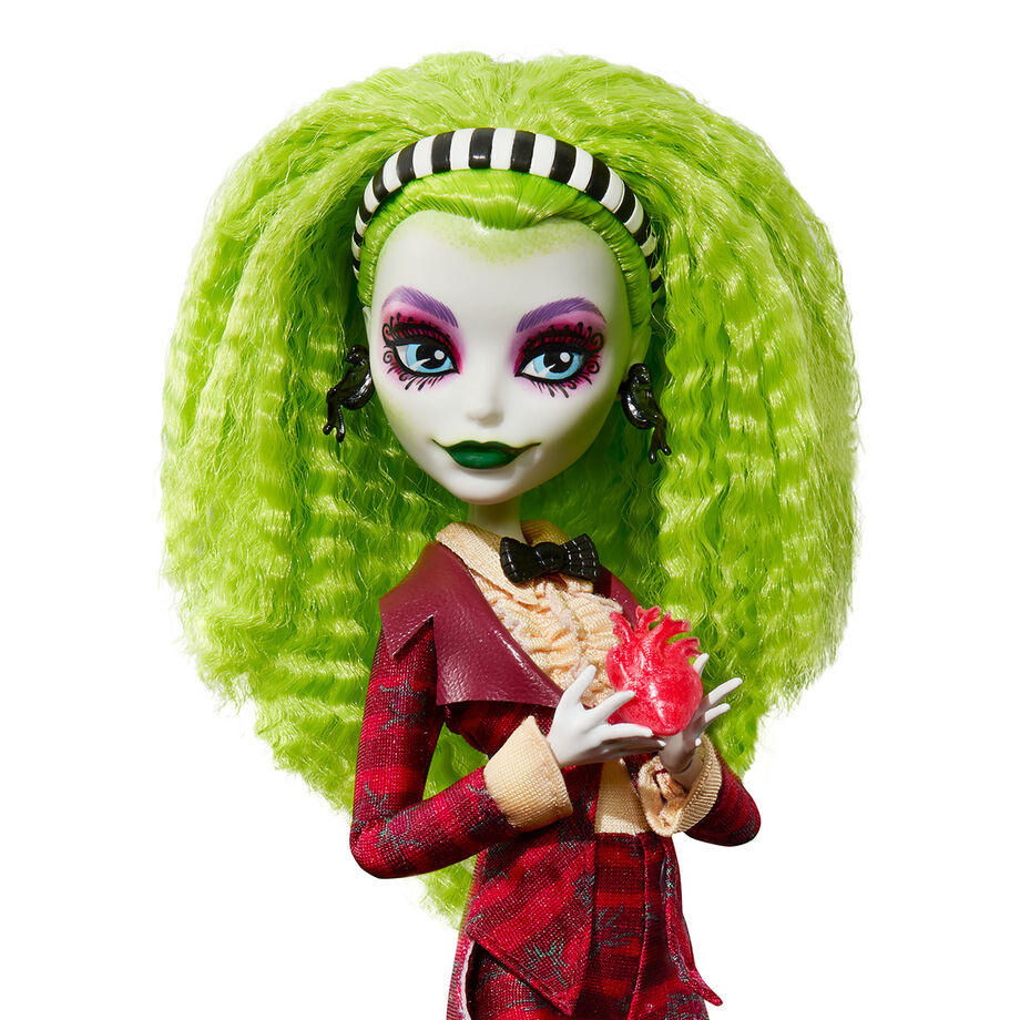 Set 2 muñecas Beetlejuice Bitelchus Monster High Skullector MATTEL