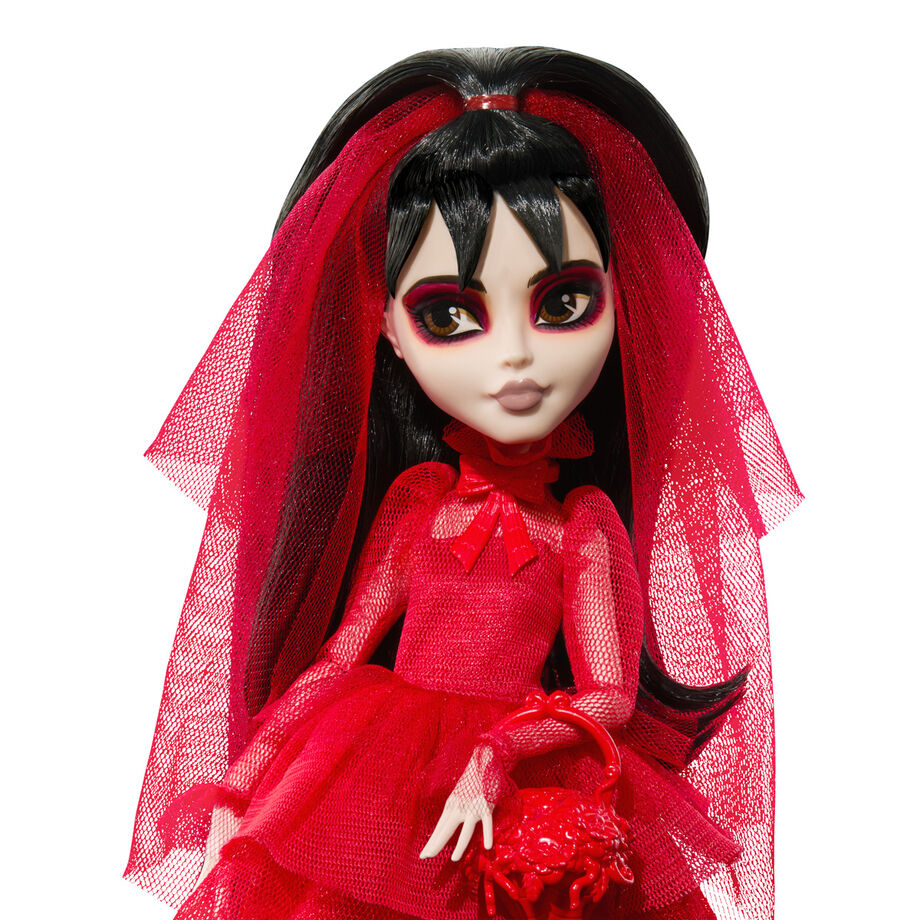 Set 2 muñecas Beetlejuice Bitelchus Monster High Skullector MATTEL