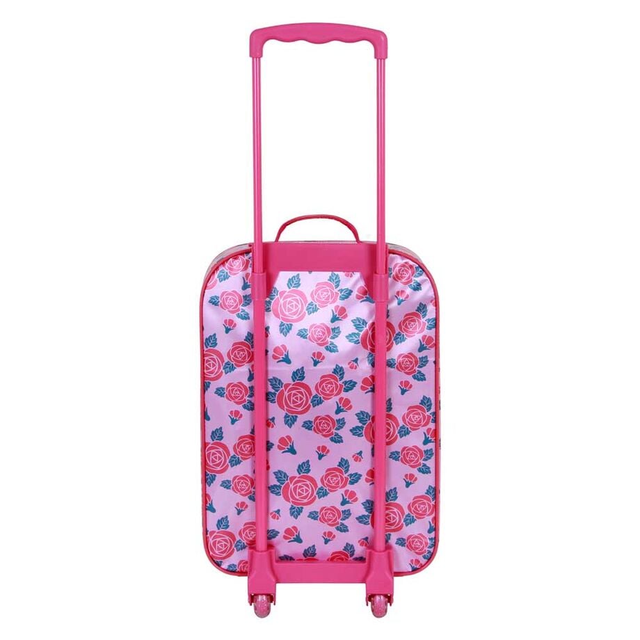Maleta trolley 3D Flowers Princesas Disney 52cm KARACTERMANIA