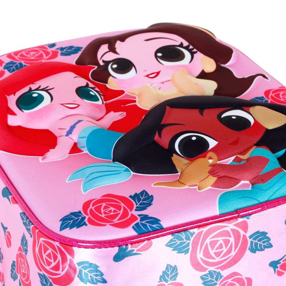 Mochila 3D Flowers Princesas Disney 31cm KARACTERMANIA