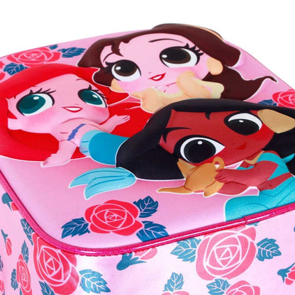 Mochila 3D Flowers Princesas Disney 31cm KARACTERMANIA