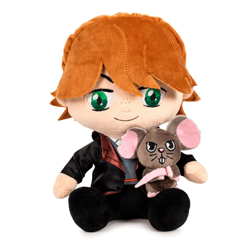 Peluche Ron & Scabbers Harry Potter 25cm PLAY BY PLAY