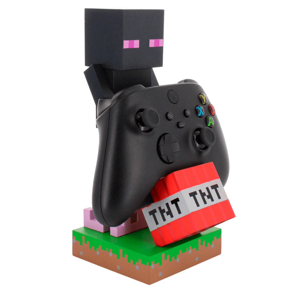 Cable Guy soporte sujecion Enderman Minecraft 20cm EXQUISITE GAMING