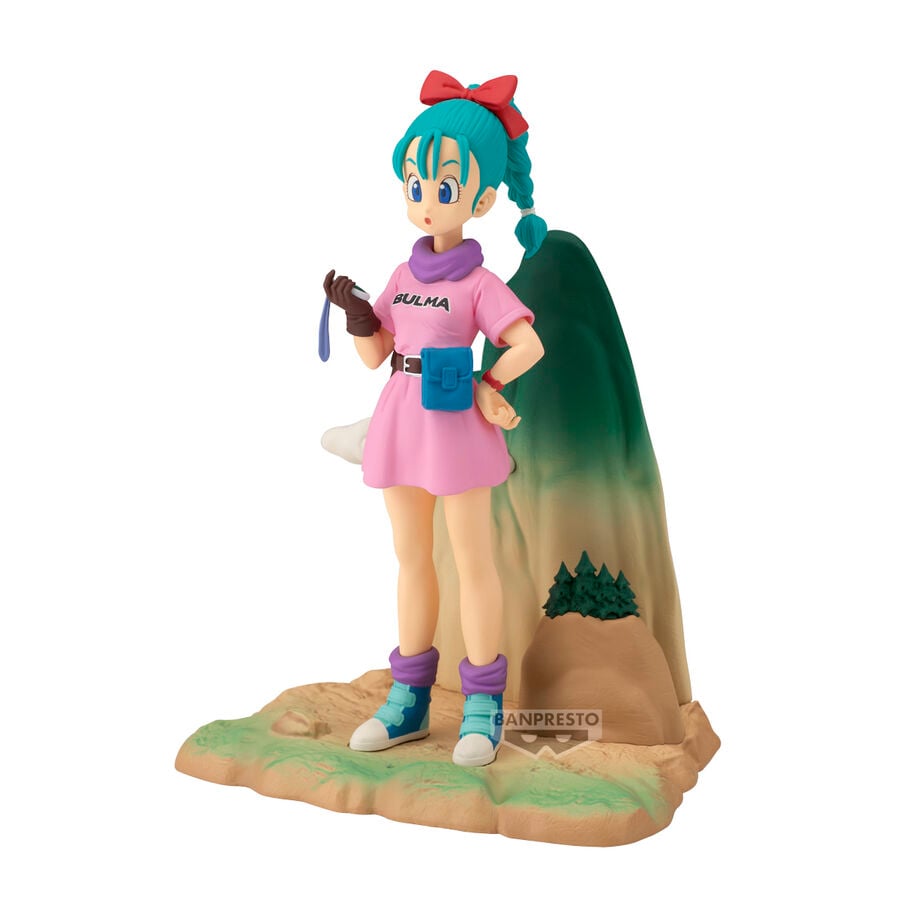 Figura Bulma History Box Dragon Ball 13cm BANPRESTO