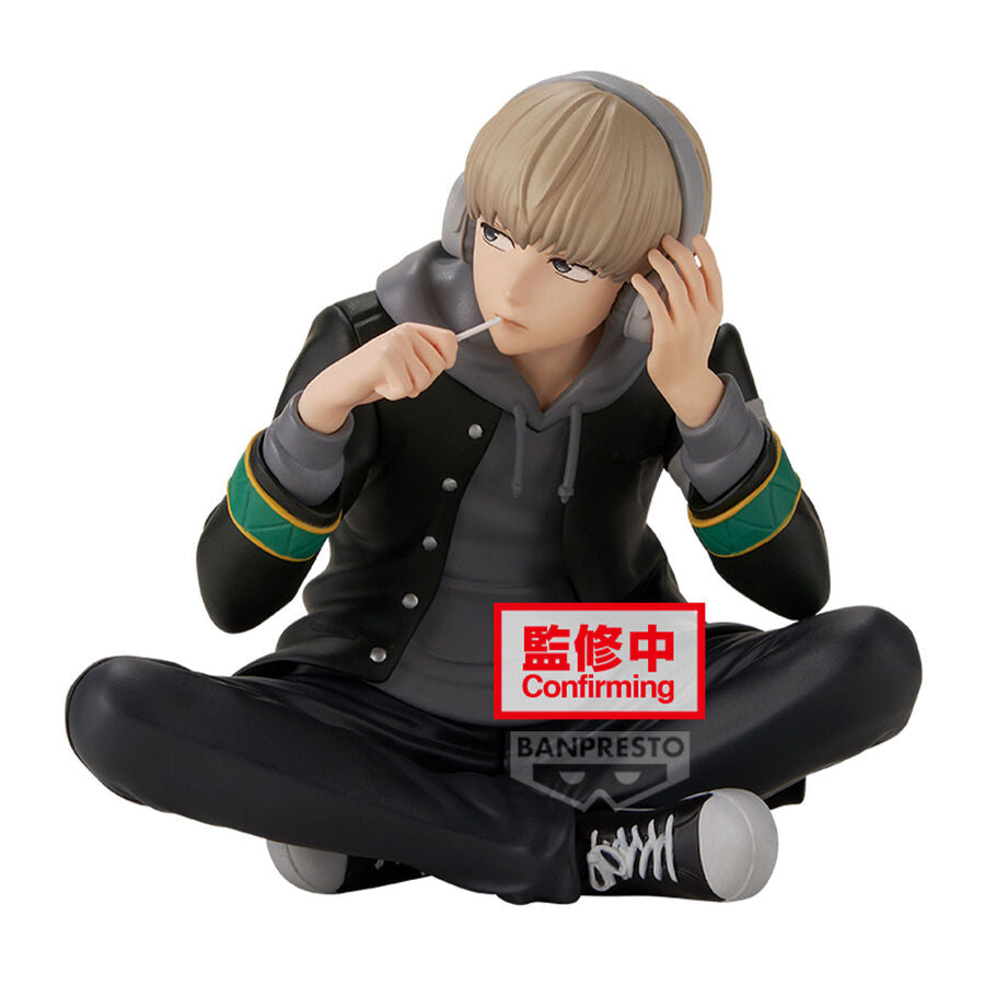 Figura Kaji Ren Sitting Wind Breaker 9cm BANPRESTO