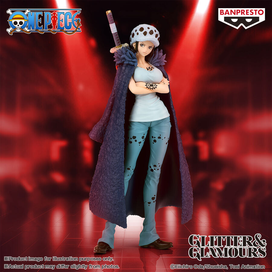 Figura Trafalgar Law Glitter & Glamorous One Piece 23cm BANPRESTO