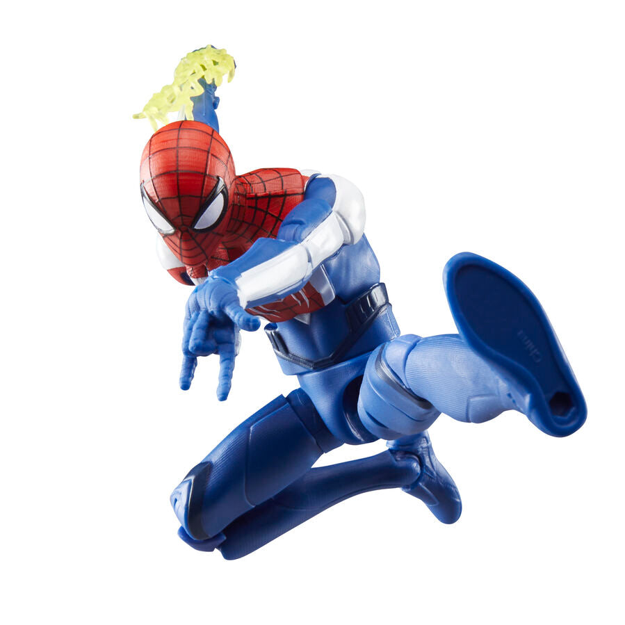 Figura Miles Morales Upgraded Suit Style Spider-Man 2 Marvel Legends 15cm HASBRO