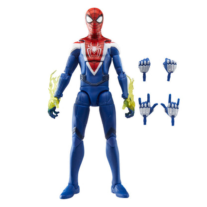 Figura Miles Morales Upgraded Suit Style Spider-Man 2 Marvel Legends 15cm HASBRO