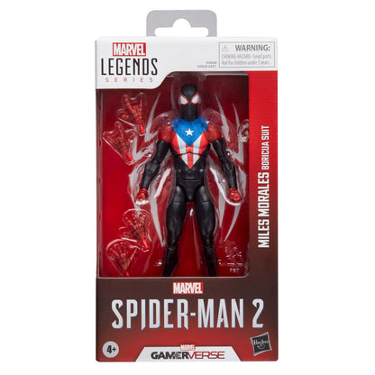 Figura Miles Morales Boricua Suit Spider-Man 2 Marvel Legends 15cm HASBRO