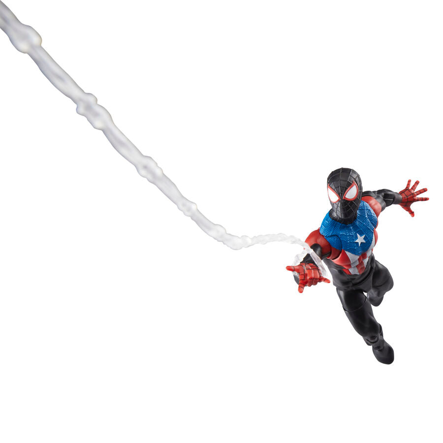 Figura Miles Morales Boricua Suit Spider-Man 2 Marvel Legends 15cm HASBRO