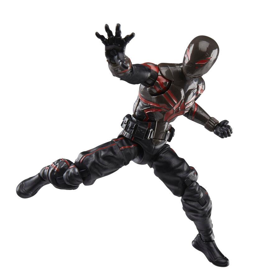 Figura Miles Morales Brooklyn 2099 Suit Spider-Man 2 Marvel Legends 15cm HASBRO