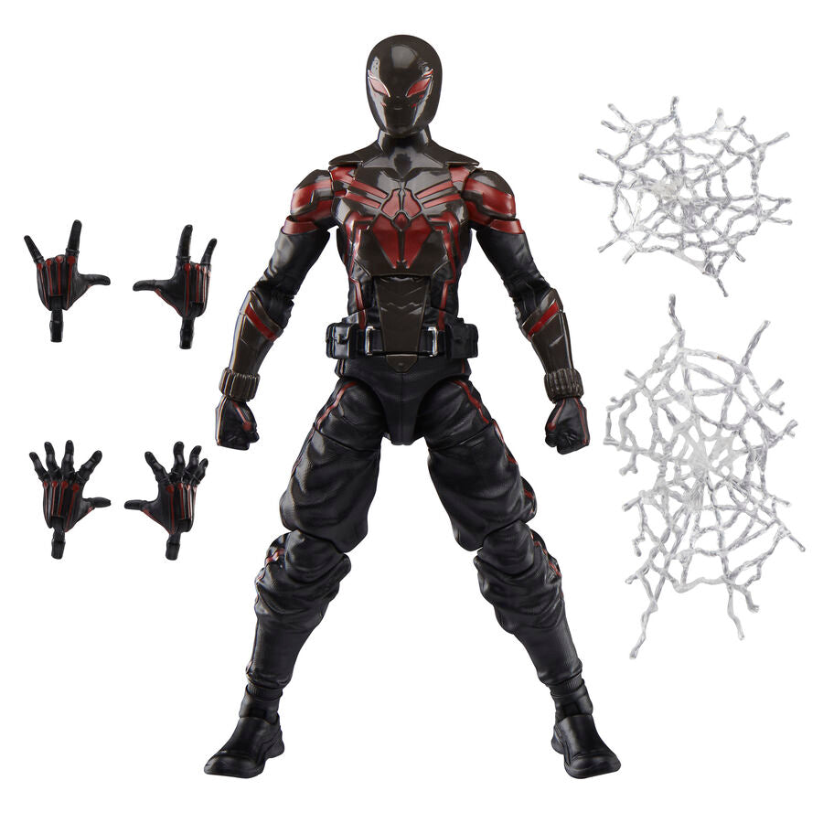 Figura Miles Morales Brooklyn 2099 Suit Spider-Man 2 Marvel Legends 15cm HASBRO