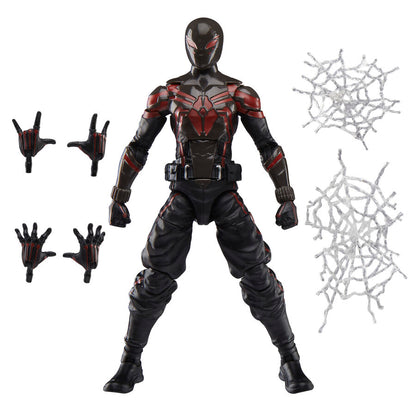 Figura Miles Morales Brooklyn 2099 Suit Spider-Man 2 Marvel Legends 15cm HASBRO