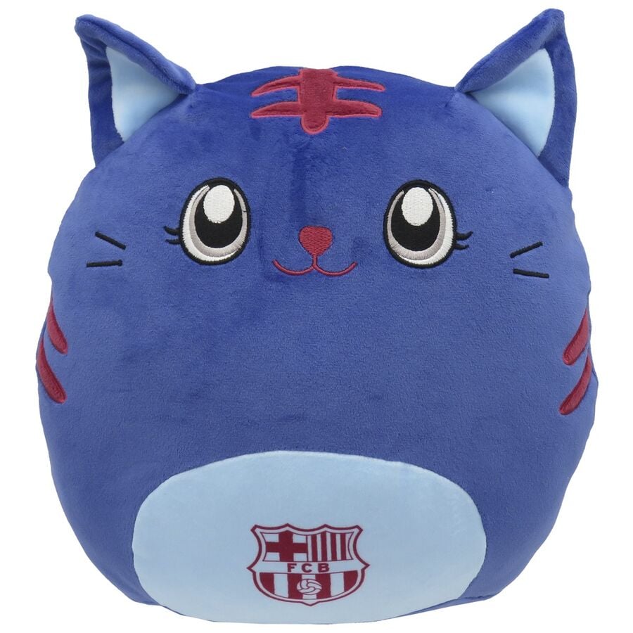 Peluche Gato Squishy FC Barcelona 30cm CYP BRANDS