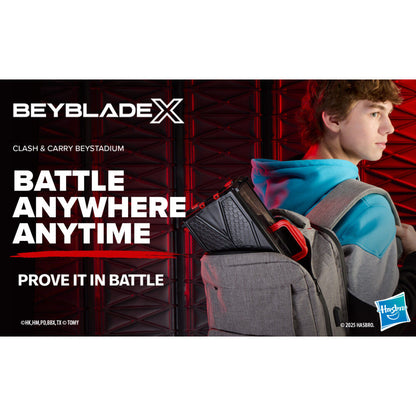 Estadio Arena de Combate Beystadium portatil Beyblade X HASBRO