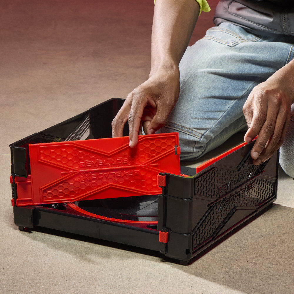 Estadio Arena de Combate Beystadium portatil Beyblade X HASBRO