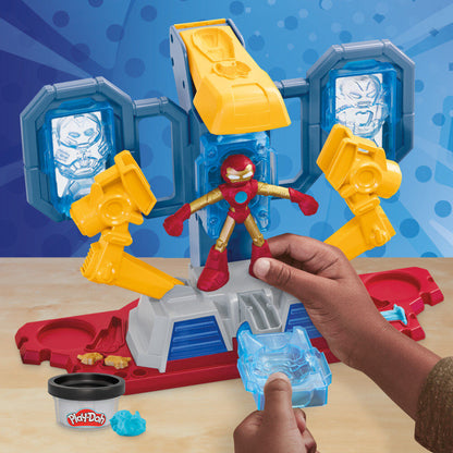 Laboratorio de armaduras Iron Man Marvel Play-Doh HASBRO