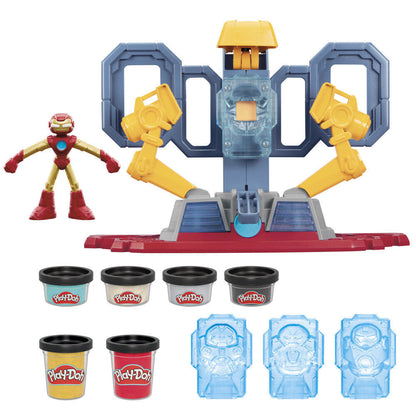 Laboratorio de armaduras Iron Man Marvel Play-Doh HASBRO