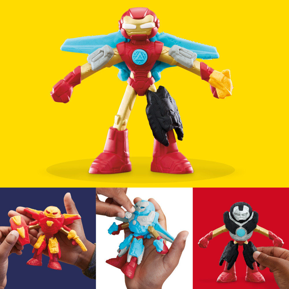 Laboratorio de armaduras Iron Man Marvel Play-Doh HASBRO