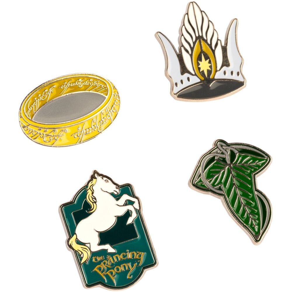 Set 4 pins El Señor de Los Anillos ERIK