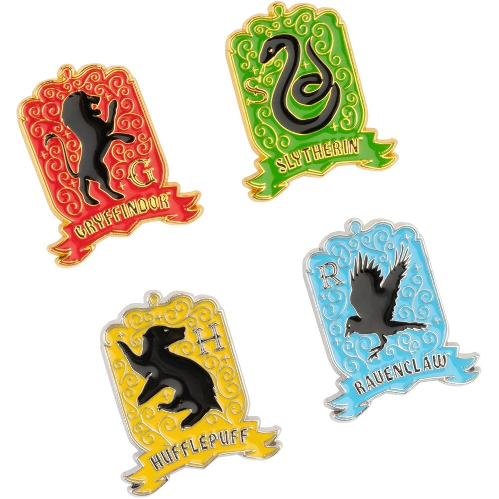 Set 4 pins Hogwarts Harry Potter ERIK