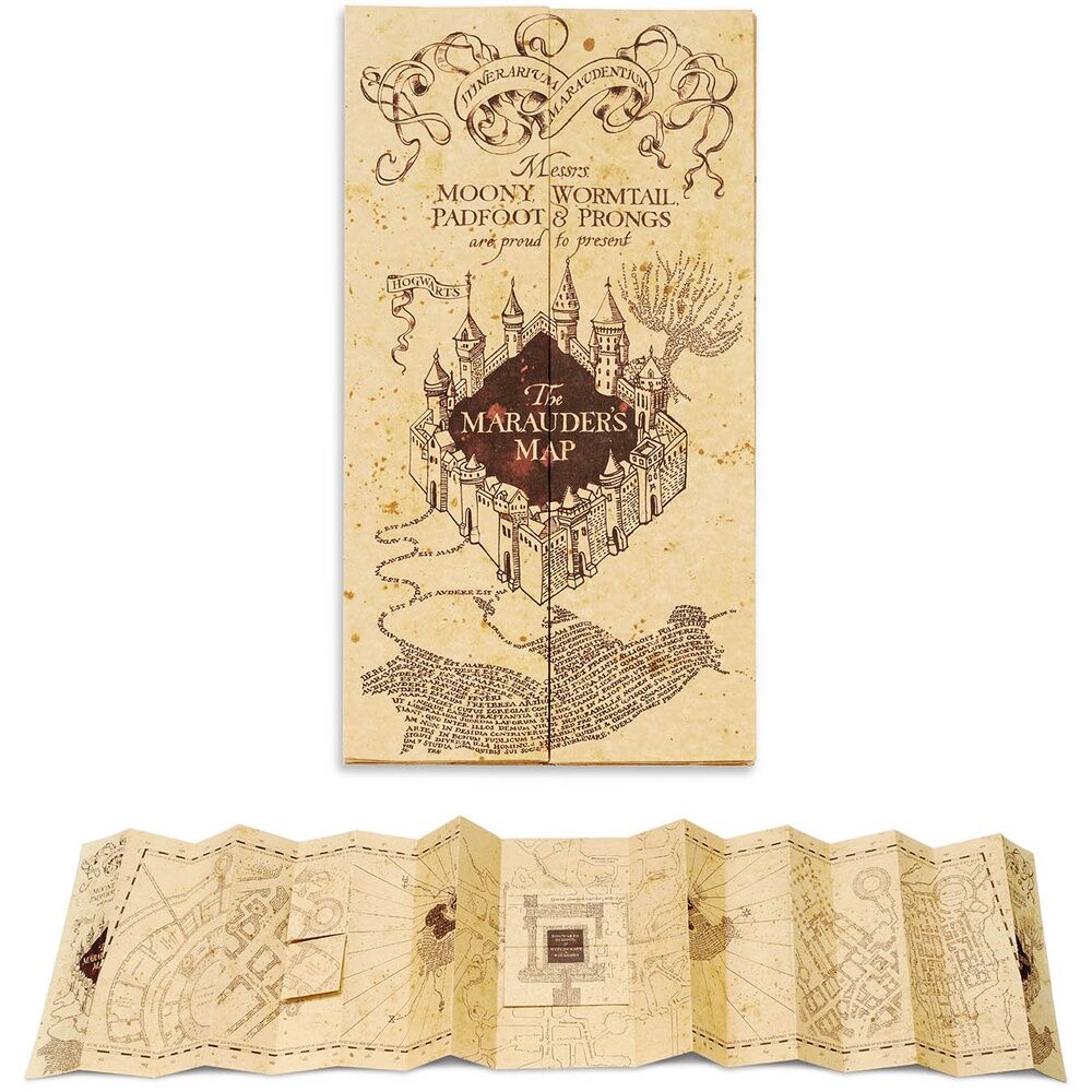 Mapa Del Merodeador Harry Potter ERIK