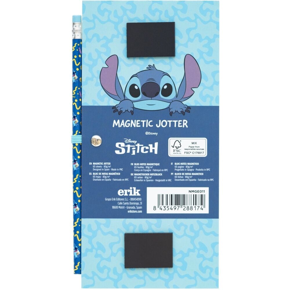 Bloc notas magnetico Stitch Disney ERIK