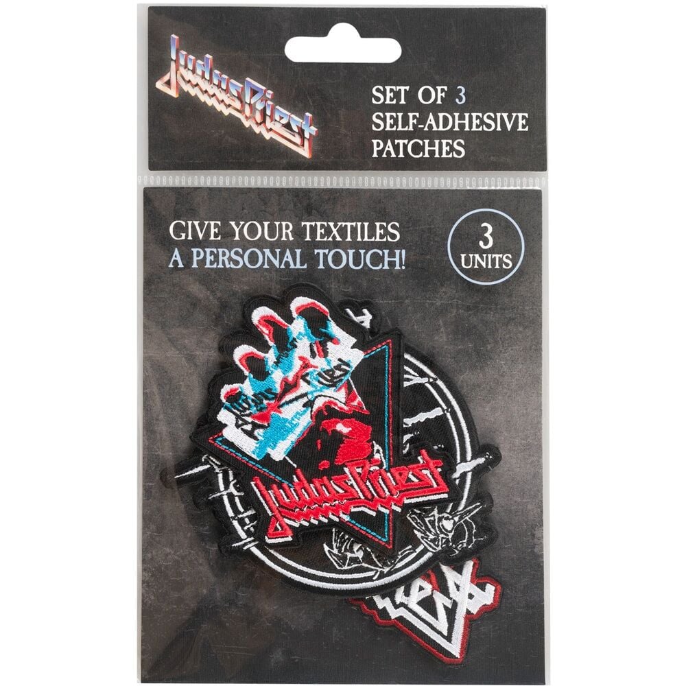 Set 3 parches Judas Priest ERIK