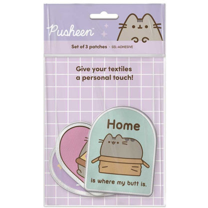 Set 3 parches Pusheen ERIK