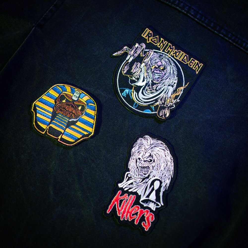 Set 3 parches Iron Maiden ERIK