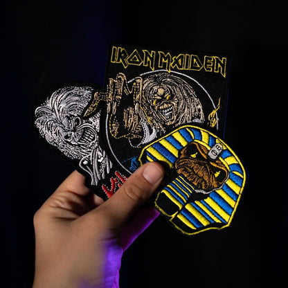 Set 3 parches Iron Maiden ERIK