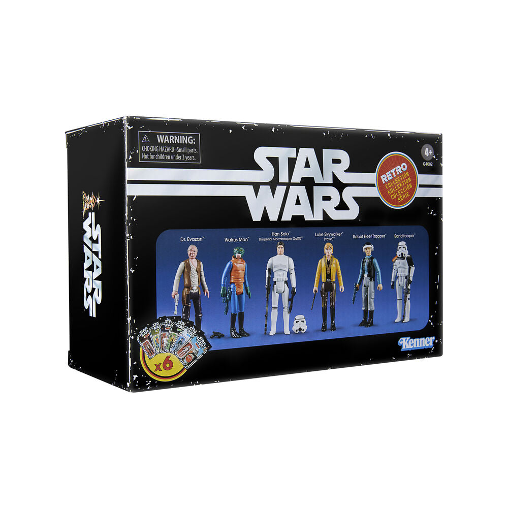 Set 6 figuras Star Wars 9,5cm HASBRO