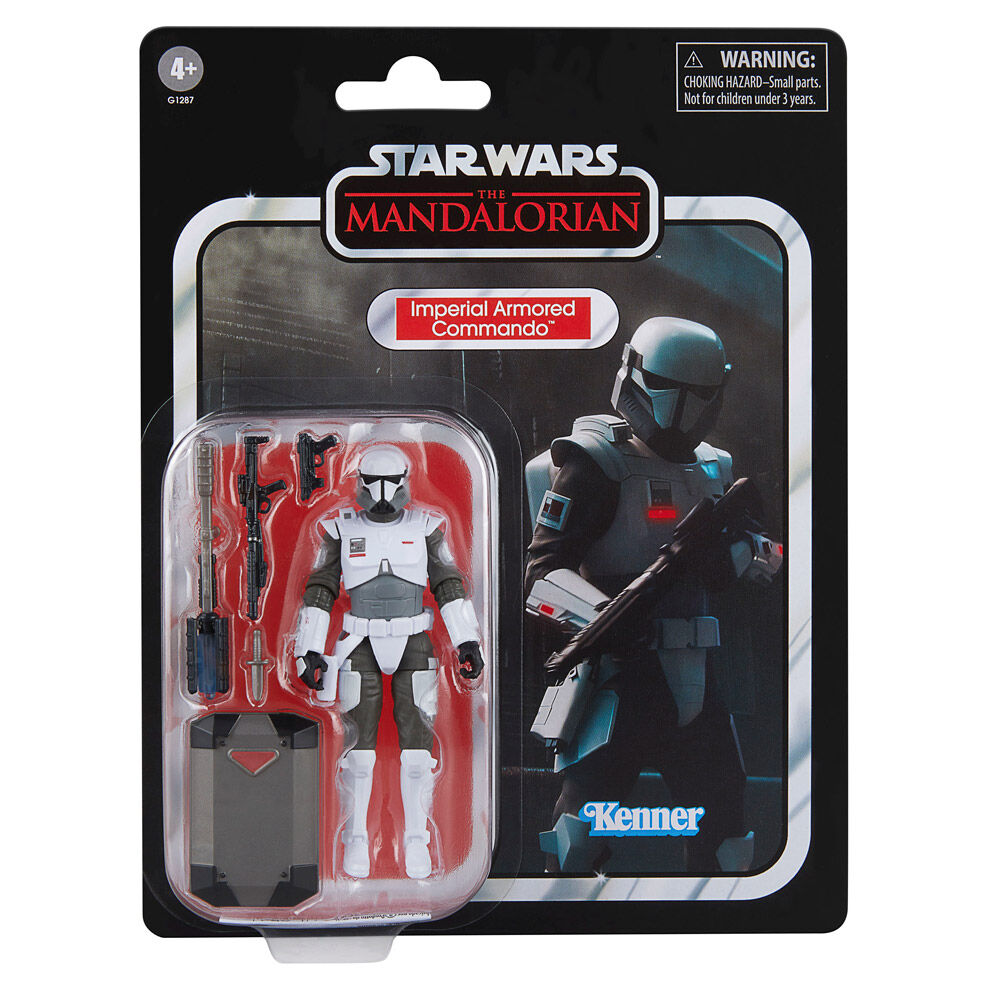Figura Imperial Armored Commando The Mandalorian Star Wars 9,5cm HASBRO
