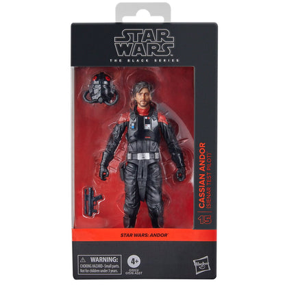 Figura Cassian Sienar Test Pilot Andor Star Wars 15cm HASBRO