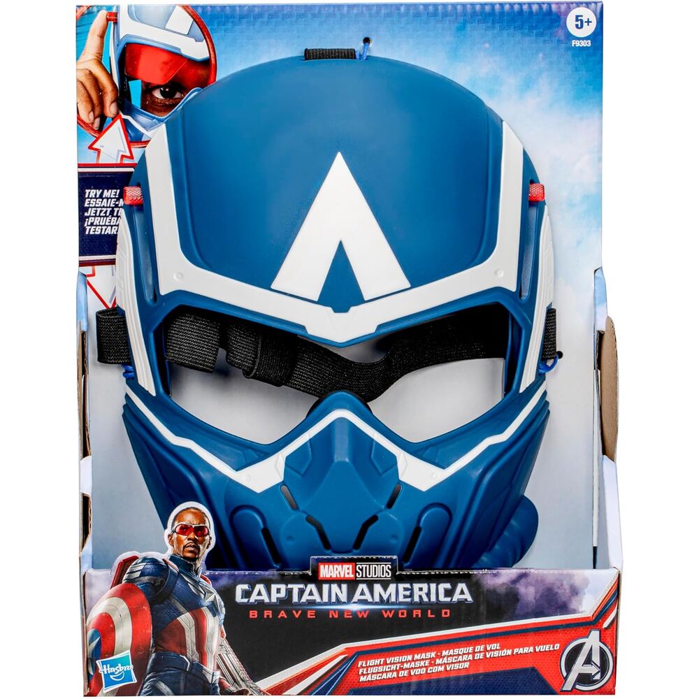 Mascara de vision para vuelo Capitan America Brave New World Marvel HASBRO