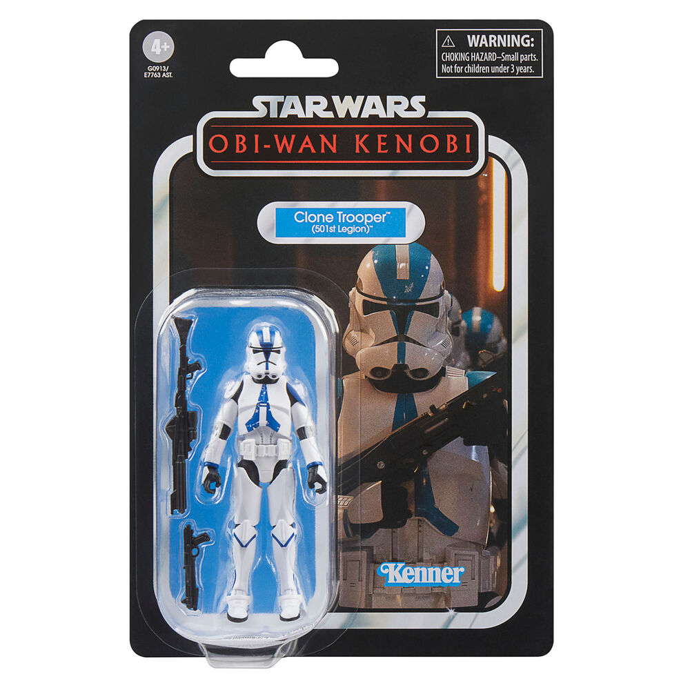 Figura Clone Trooper Obi-Wan Kenobi Star Wars 9,5cm HASBRO