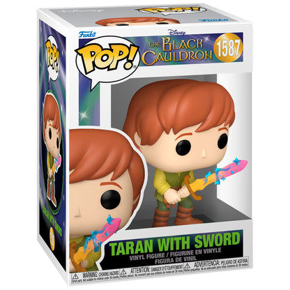 Figura POP Disney El Caldero Negro Taran With Sword FUNKO