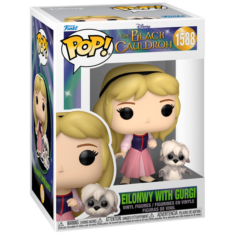 Figura POP Disney El Caldero Negro Eilonwy With Gurgi FUNKO