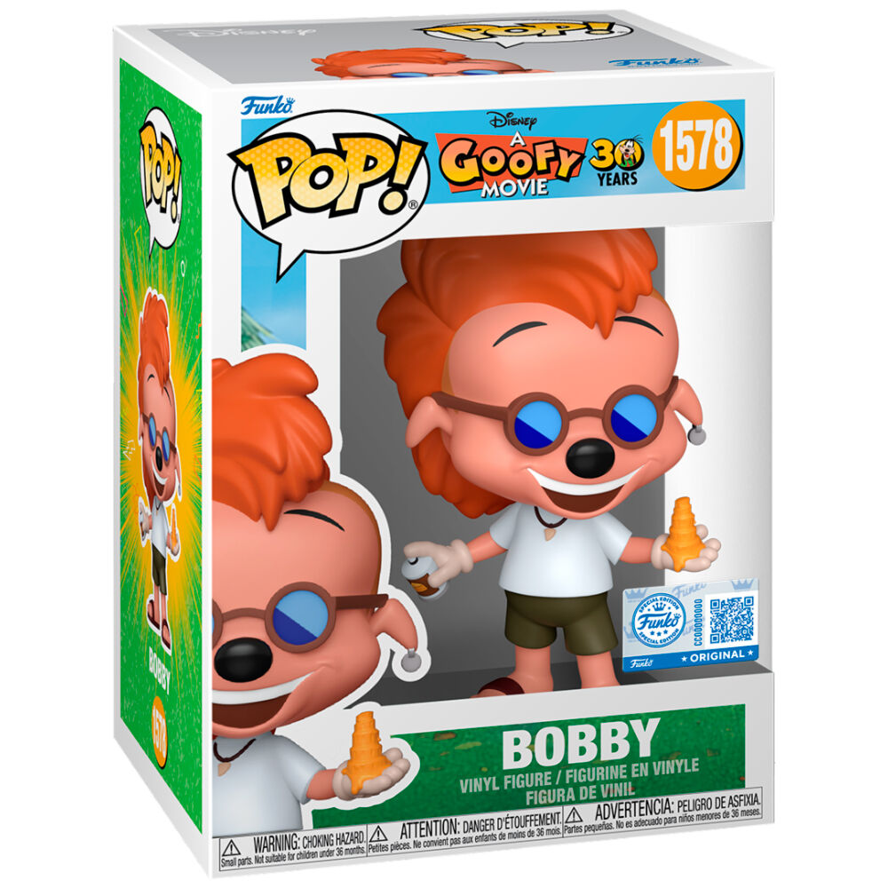 Figura POP Disney A Goofy Movie Bobby Exclusive FUNKO