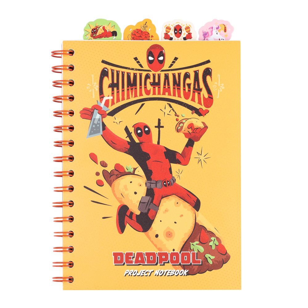 Cuaderno A5 Deadpool Marvel ERIK