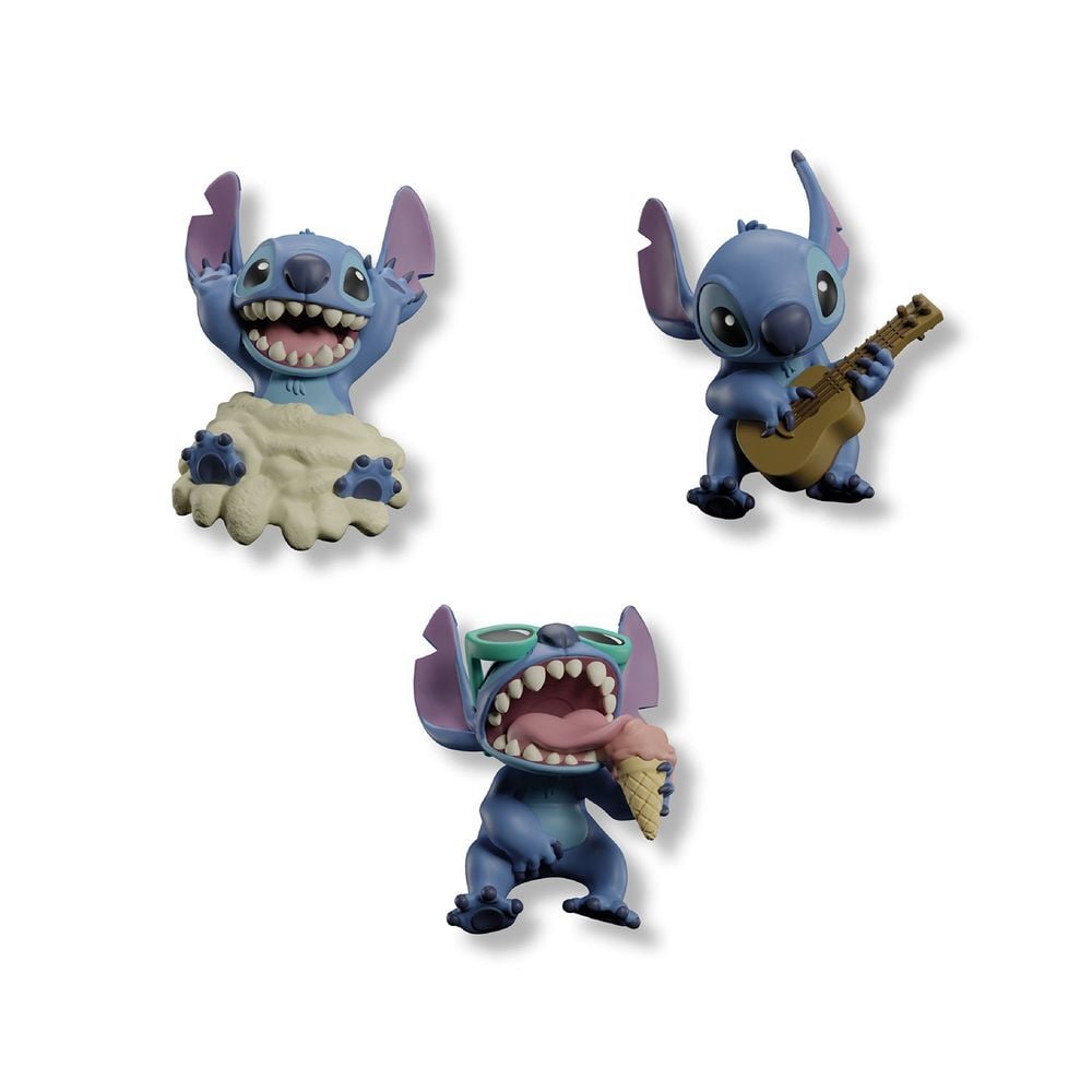 Set 3 Imanes 3D Stitch Disney ERIK