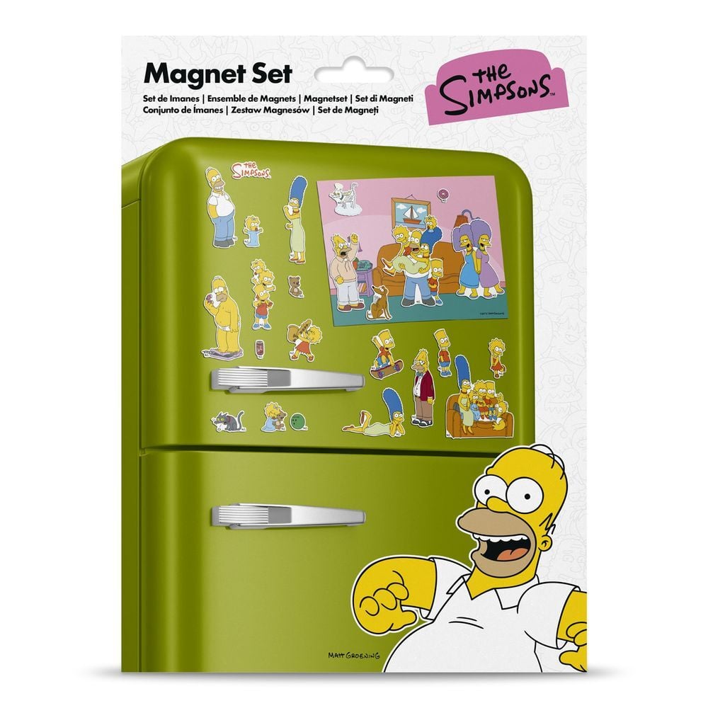 Set imanes troquelados Los Simpsons ERIK