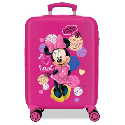 Maleta trolley ABS Love Minnie Disney 55cm JOUMMA BAGS