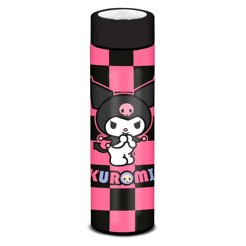 Botella acero inoxidable Chess Kuromi Hello Kitty and Friends 500ml KARACTERMANIA
