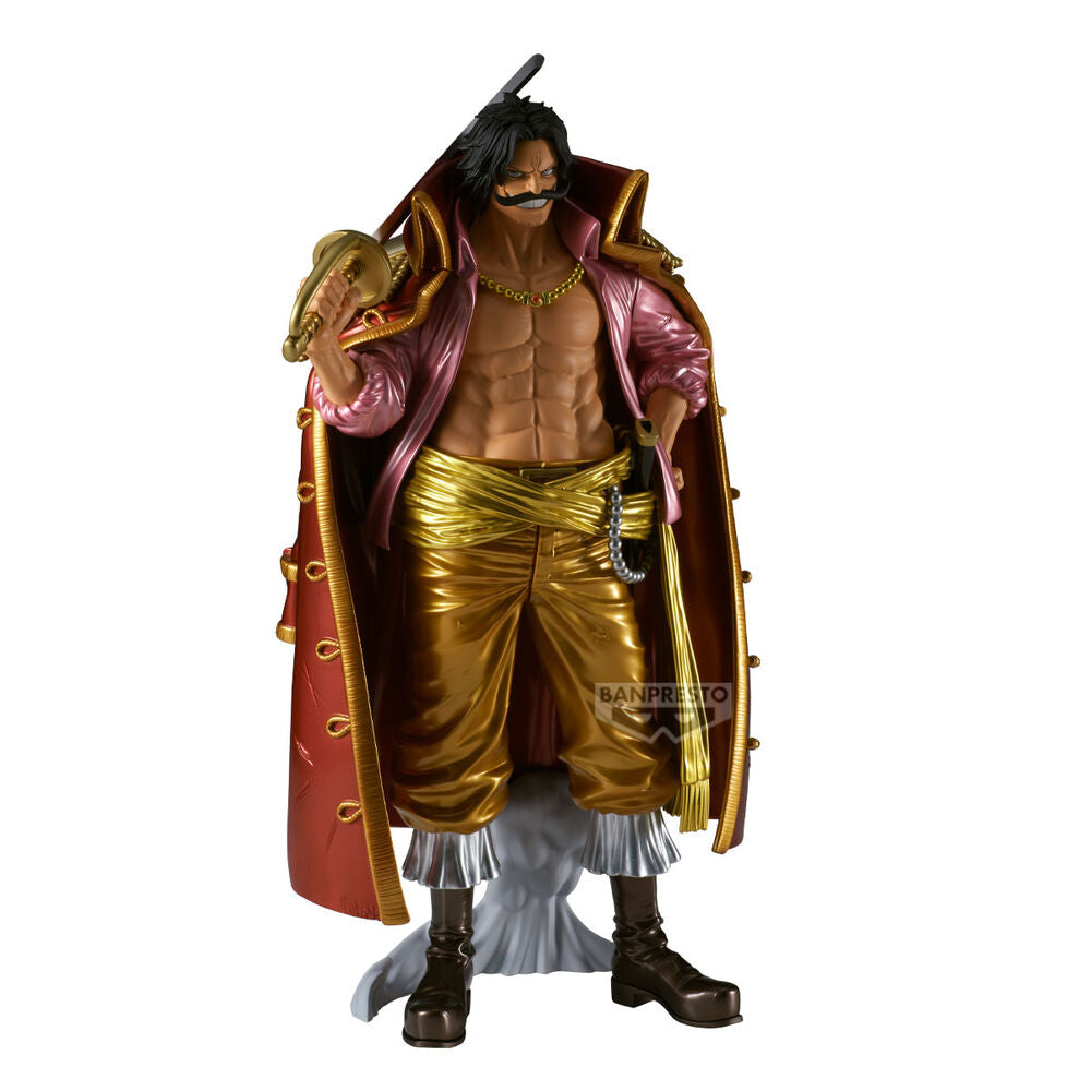 Figura Gol D. Roger the Metallic One Piece 30cm BANPRESTO