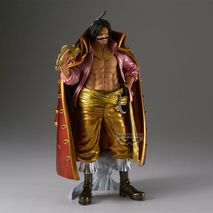 Figura Gol D. Roger the Metallic One Piece 30cm BANPRESTO
