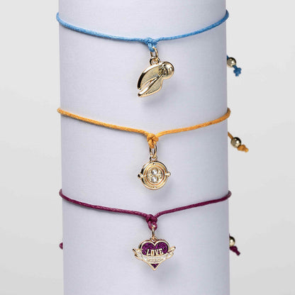Set 3 pulseras Amistad Snitch Dorada Harry Potter THE CARAT SHOP