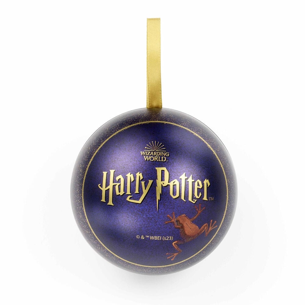Pin Rana de Chocolate + Bola de Navidad Harry Potter THE CARAT SHOP